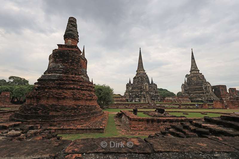 thailand wat phra si sanphet tempels ayutthaya