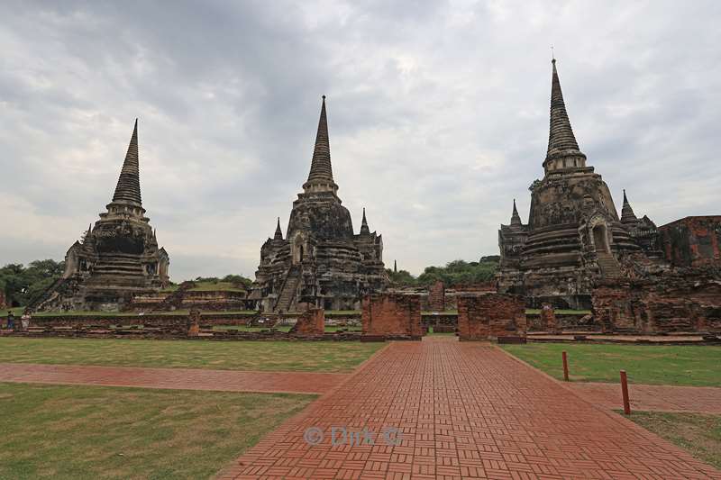 thailand wat phra si sanphet tempels ayutthaya