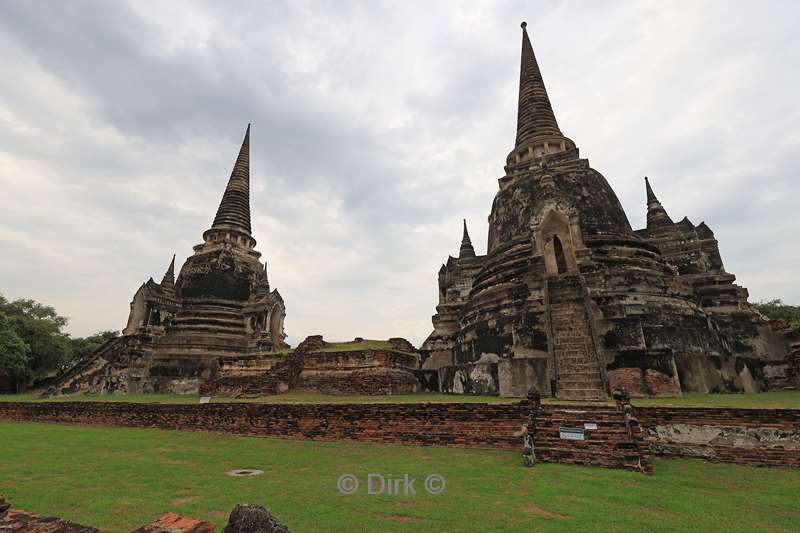 thailand wat phra si sanphet tempels ayutthaya