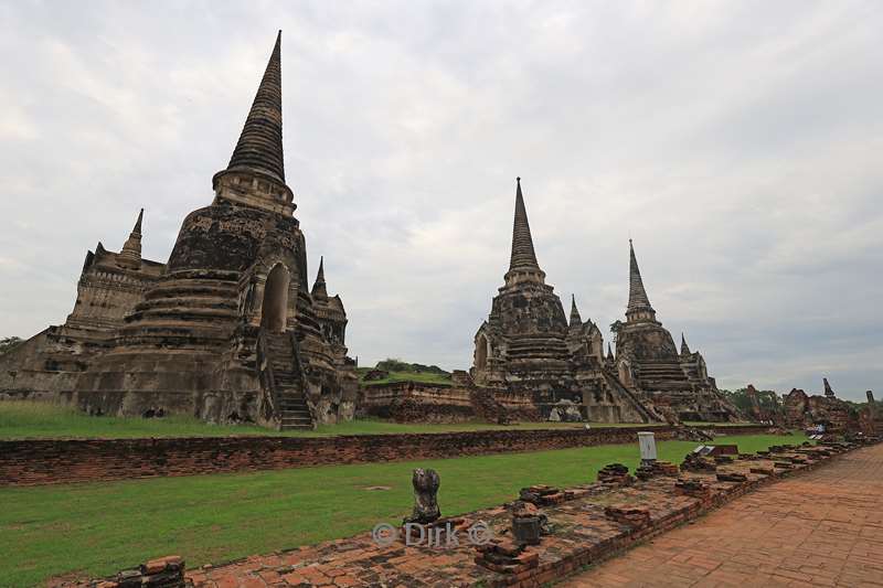 thailand wat phra si sanphet tempels ayutthaya