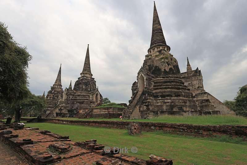 thailand wat phra si sanphet tempels ayutthaya