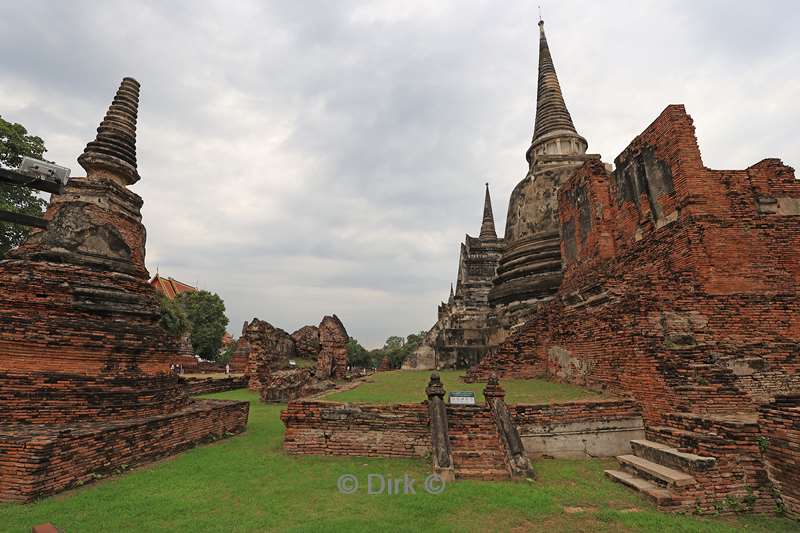 thailand wat phra si sanphet tempels ayutthaya