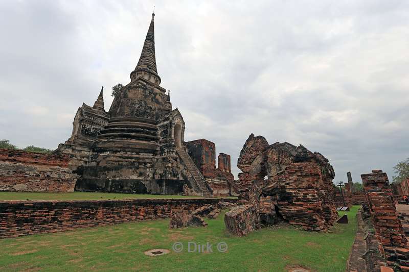 thailand wat phra si sanphet tempels ayutthaya