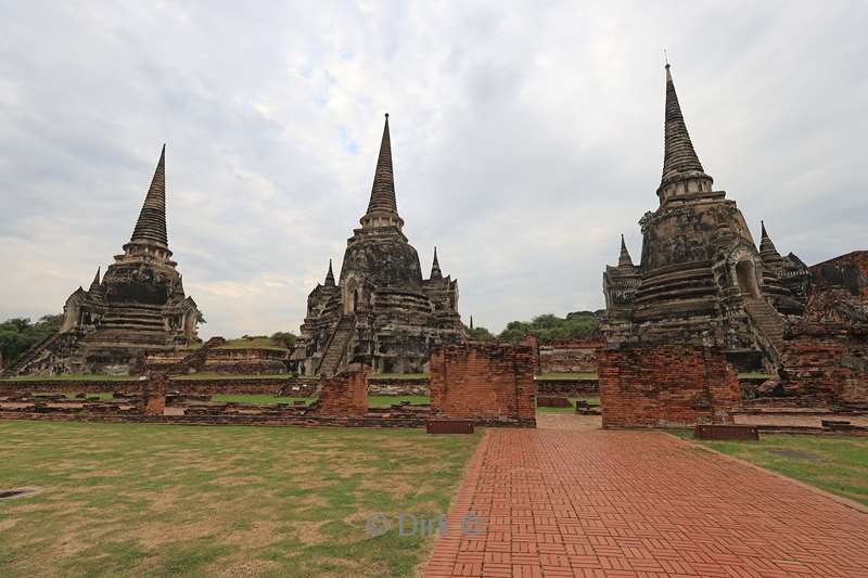 thailand wat phra si sanphet tempels ayutthaya