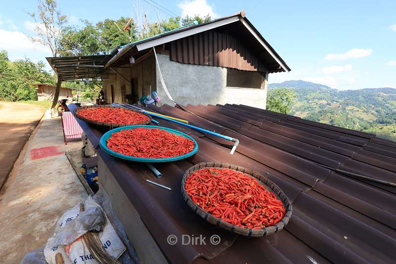 thailand Yao bevolking dorp