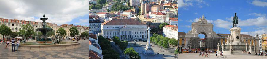 Portugal lisbon baixa district