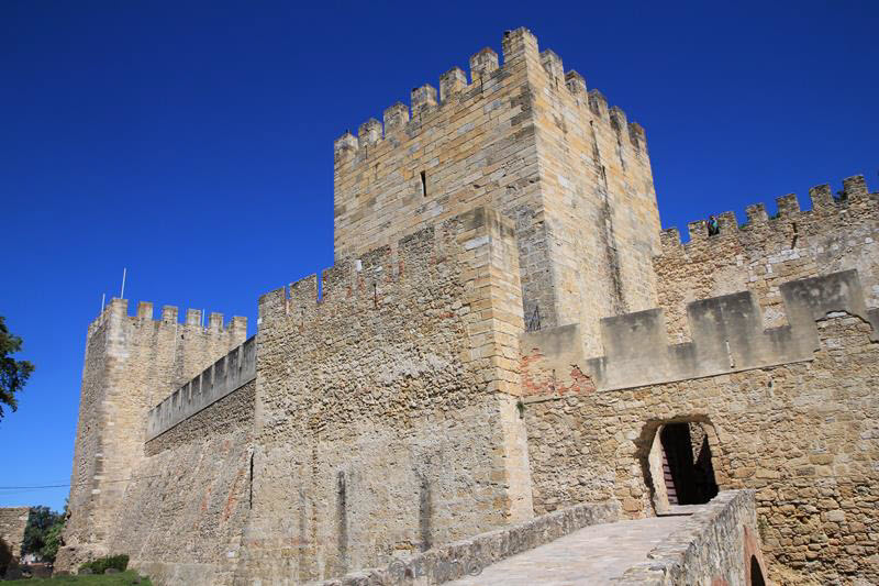 citytrip lissabon portugal Castelo de Sao Jorge