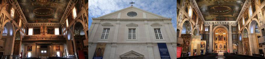 portugal lissabon santa catharina kerk