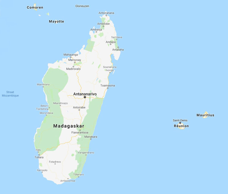 map madagascar