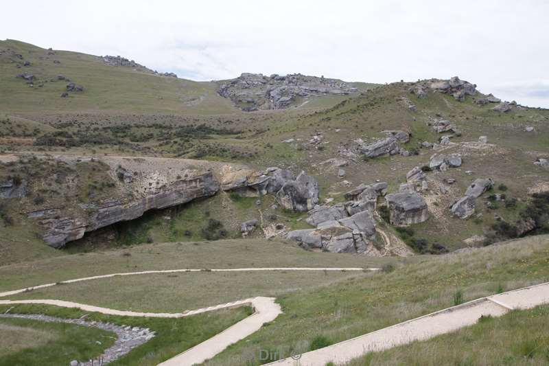 new zealand cave stream castle hill