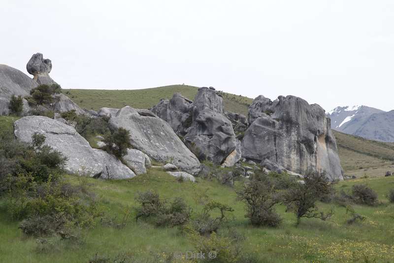 nieuw-zeeland cave stream castle hill