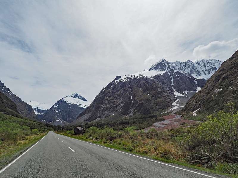 nieuw-zeeland route milford sound fjord