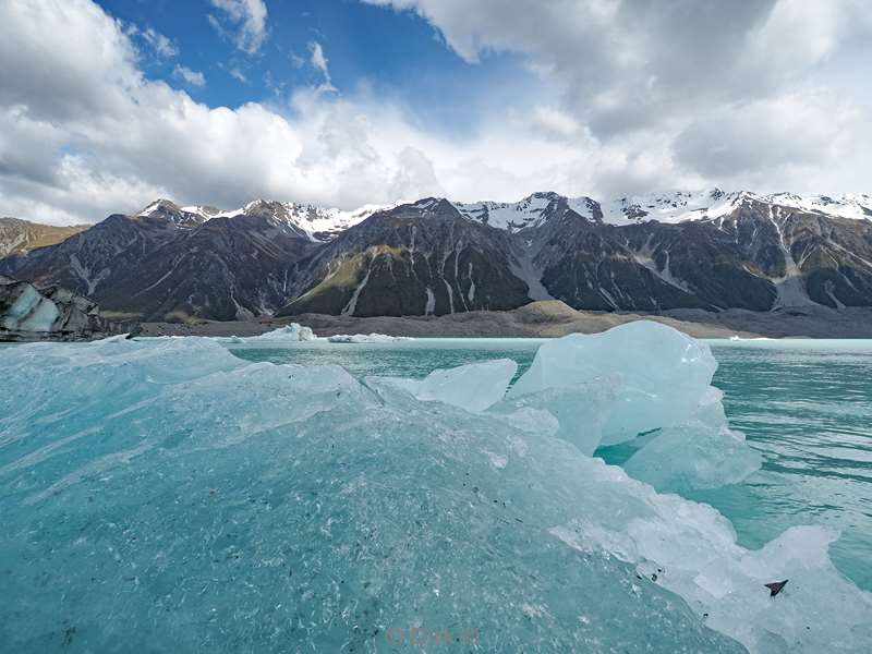 nieuw-zeeland tasman gletsjer