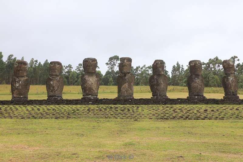 paaseiland moai beelden ahu akivi