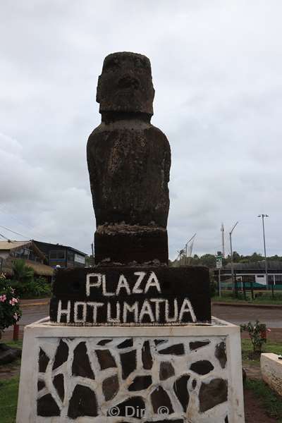 paaseiland moai beelden hanga roa