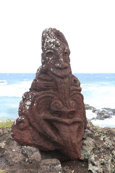 paaseiland moai beelden hanga roa