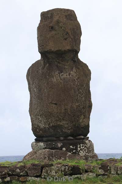 paaseiland moai beelden hanga roa