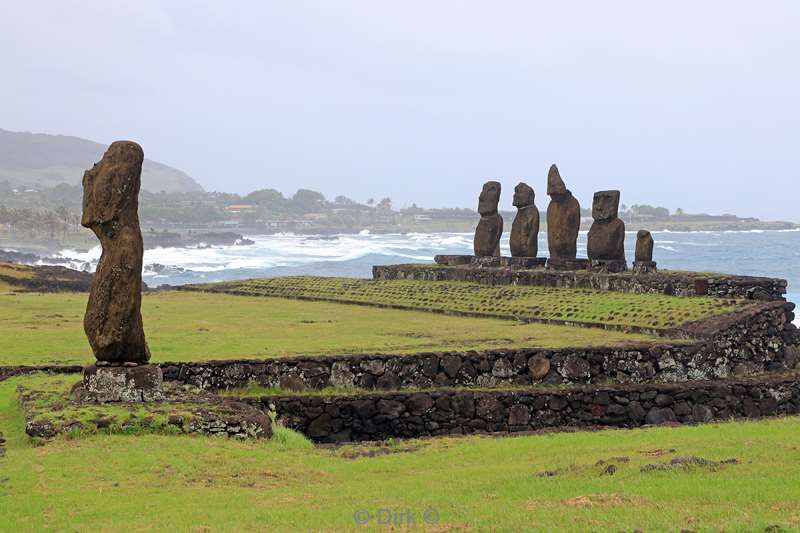 paaseiland moai beelden hanga roa