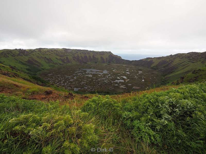 paaseiland ranau kau vulkaan