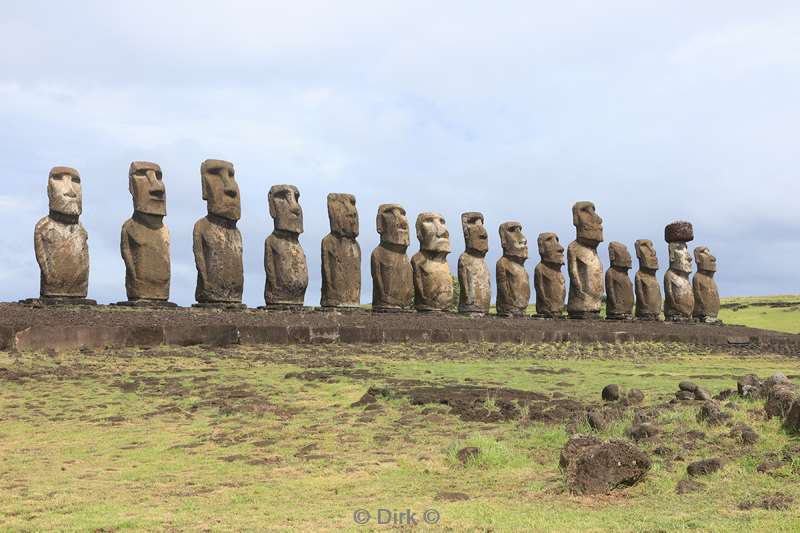 paaseiland moai beelden tongariki