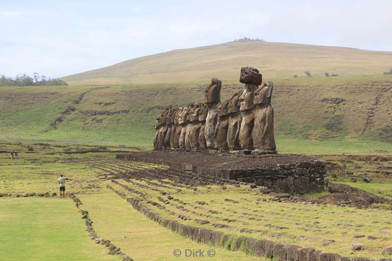 paaseiland moai beelden tongariki