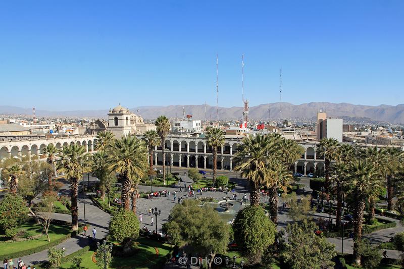 arequipa peru plaza de armas