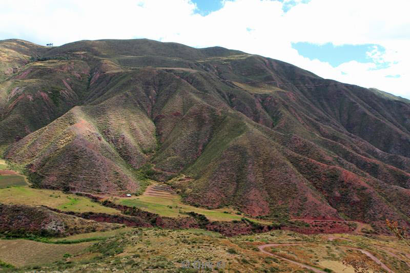 moray ruïnes pre inca peru