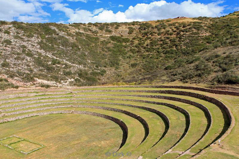 moray ruïnes pre inca peru