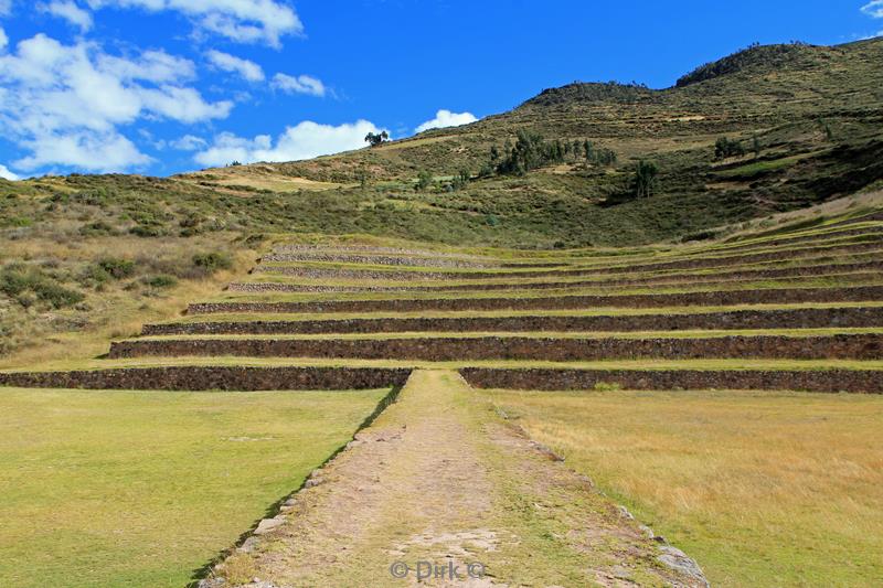 moray ruïnes pre inca peru