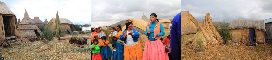 lake titicaca peru the reed islands