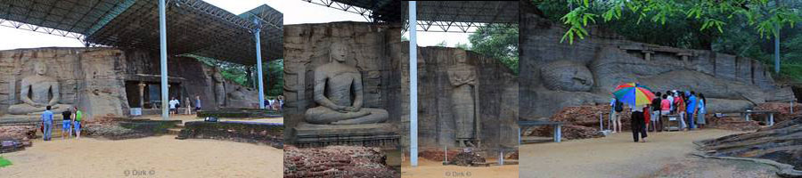 gal vihara boeddha beelden sri lanka