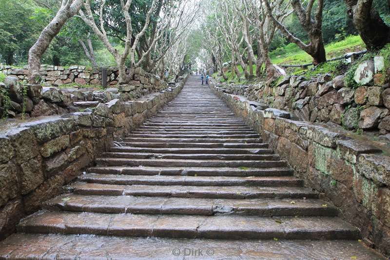 sri lanka mihintale stairs