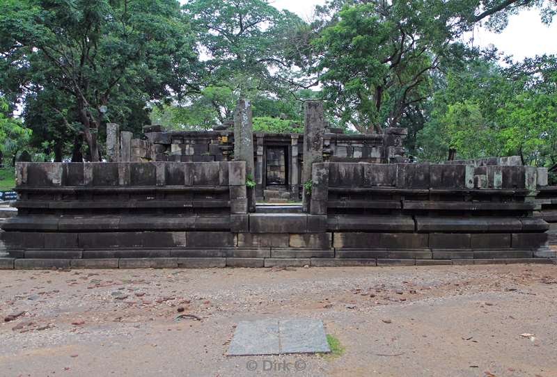 sri lanka boeddhistische tempels in polonnaruwa