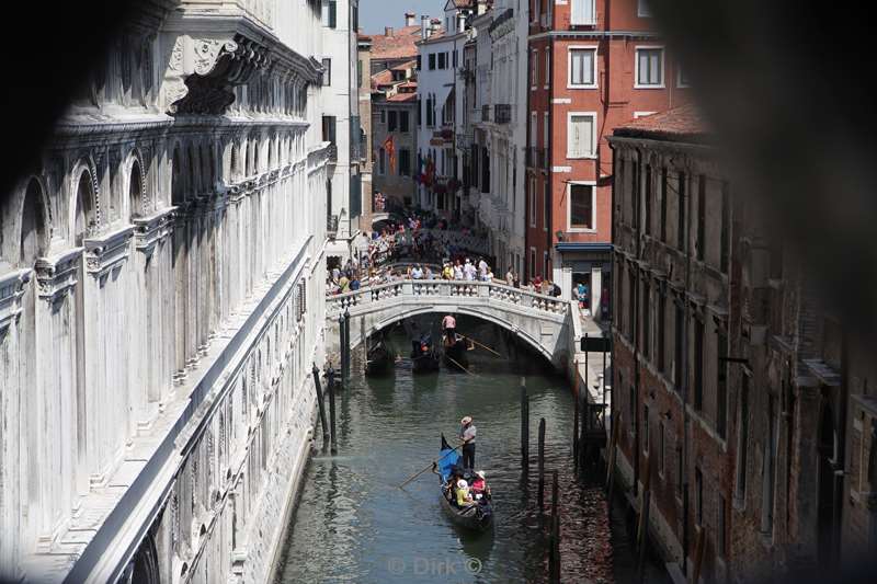 venetie gondel varen