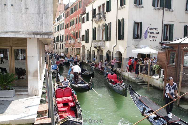 venetie gondel varen