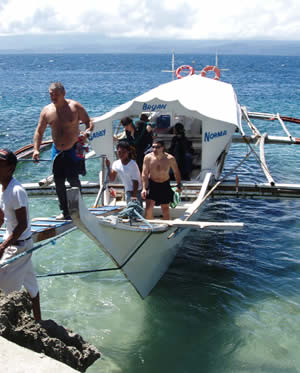 boot duiken Verdi Island Filipijnen Manado