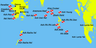 dive sites thailand phuket